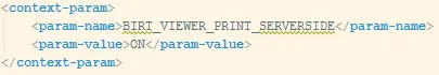 Integrate BIRT web.xml configuration, screenshot 5