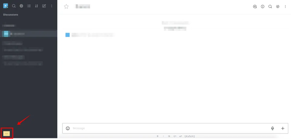 Rocket.Chat communication platform setup screenshot