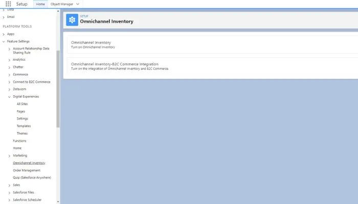 Salesforce ecommerce website screenshot 1