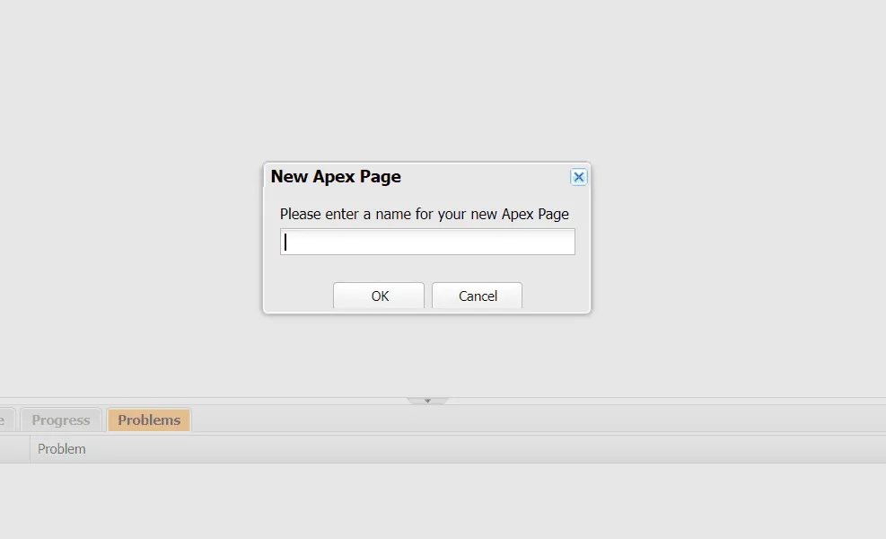 Enter the Visualforce page name