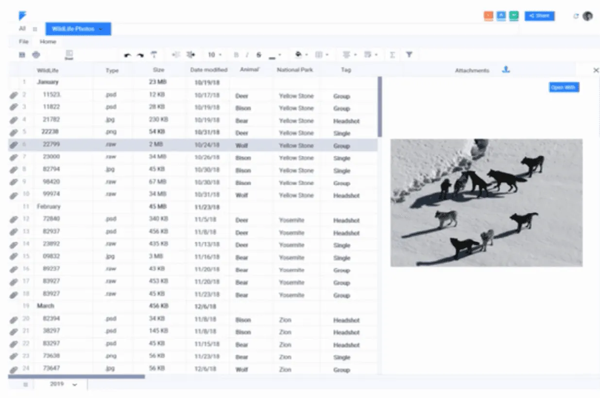 Dexsheet project management tool task screen