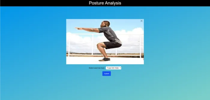 Posture anomaly detection with marked body points